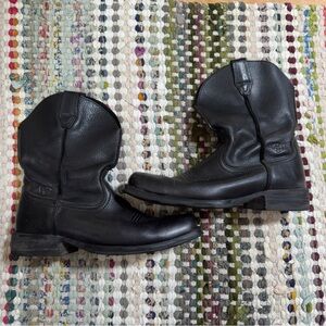 Ariat Black Leather Men's Boots - Size 11